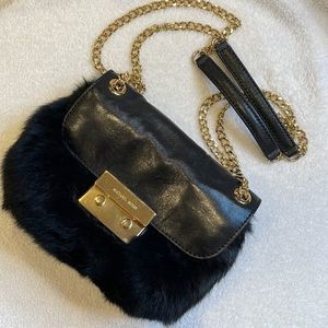 Michael Kors fur bag